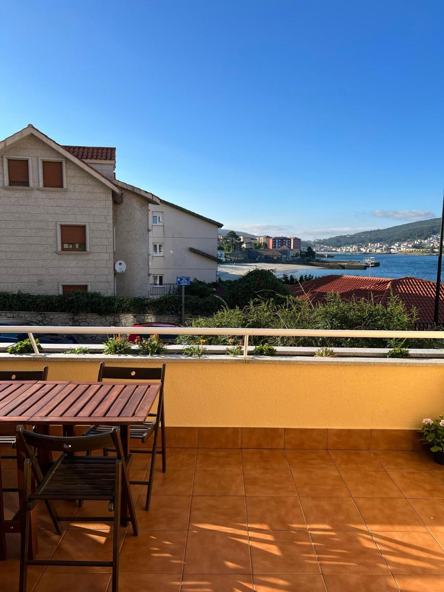 Apartamento Playa Blanca Corcubión Exterior foto
